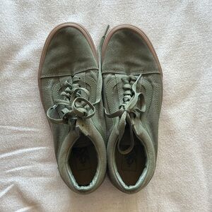 Vans Men's Green Sneakers US 8 Women 9.5